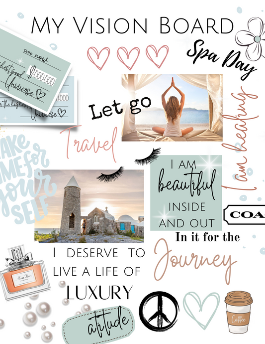 I Am Vision Board (Printable)