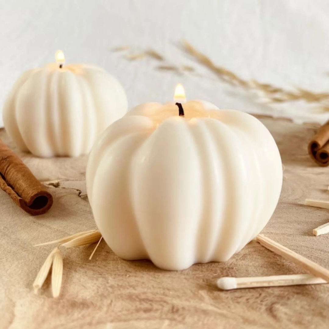 Pumpkin Candle Set