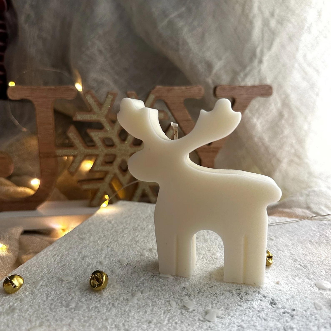 Reindeer  Elk Candle